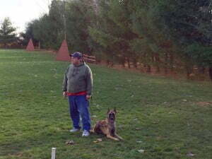 Michigan Dog Training, Michael Burkey, Kaboom du Loups du Soleil