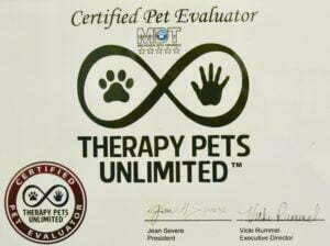 Therapy Dog, Michigan Dog Training, Michael Burkey, Therapy Pets Unlimited